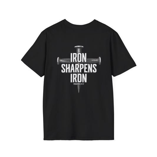 Minimal Cross Nails T-Shirt — Iron Sharpens Iron