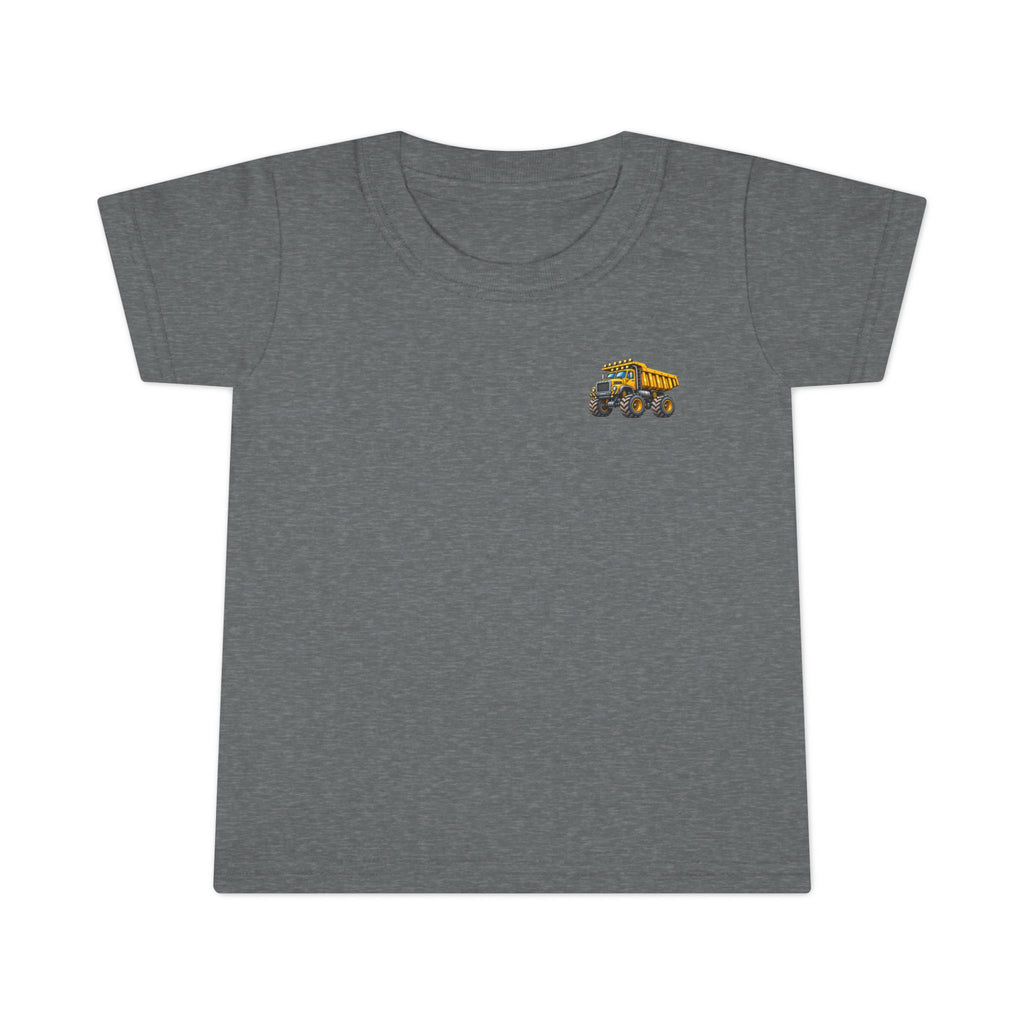 Toddler T-Shirt - "My God Is So Big" Dump Truck Design | Cute Religious Kids Tee