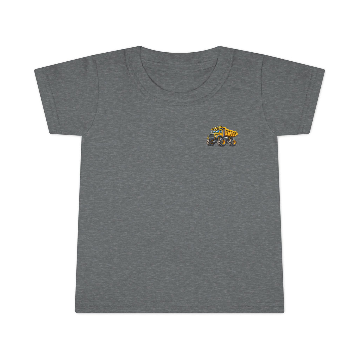 Toddler T-Shirt - "My God Is So Big" Dump Truck Design | Cute Religious Kids Tee