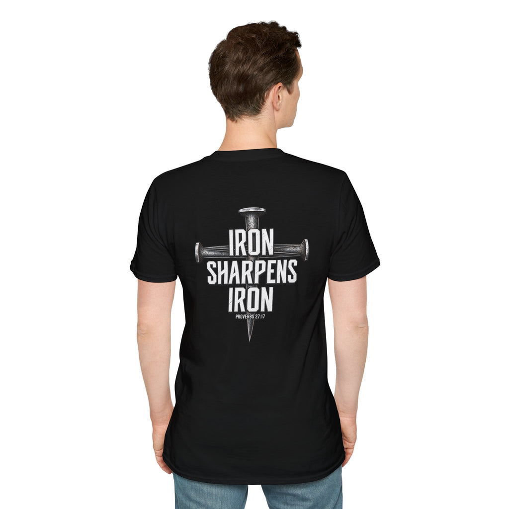 Minimal Cross Nails T-Shirt — Iron Sharpens Iron