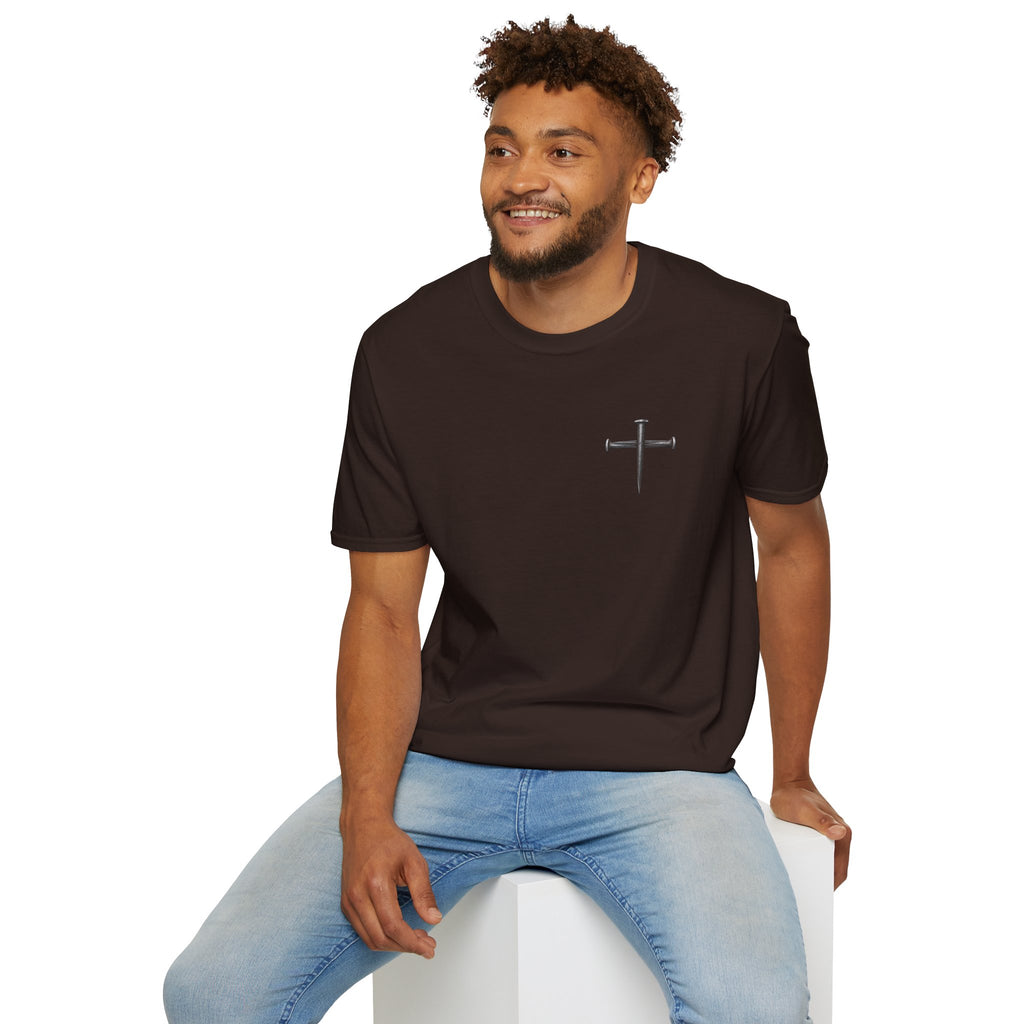 Minimal Cross Nails T-Shirt — Iron Sharpens Iron