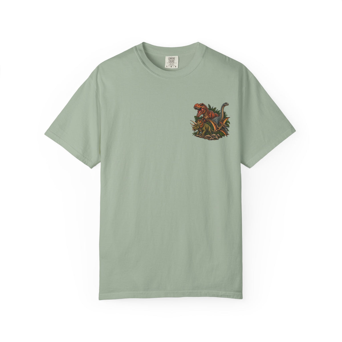 Dinosaur Graphic TShirt Dinosaurs Didn’t Pray Vintage Retro Tee
