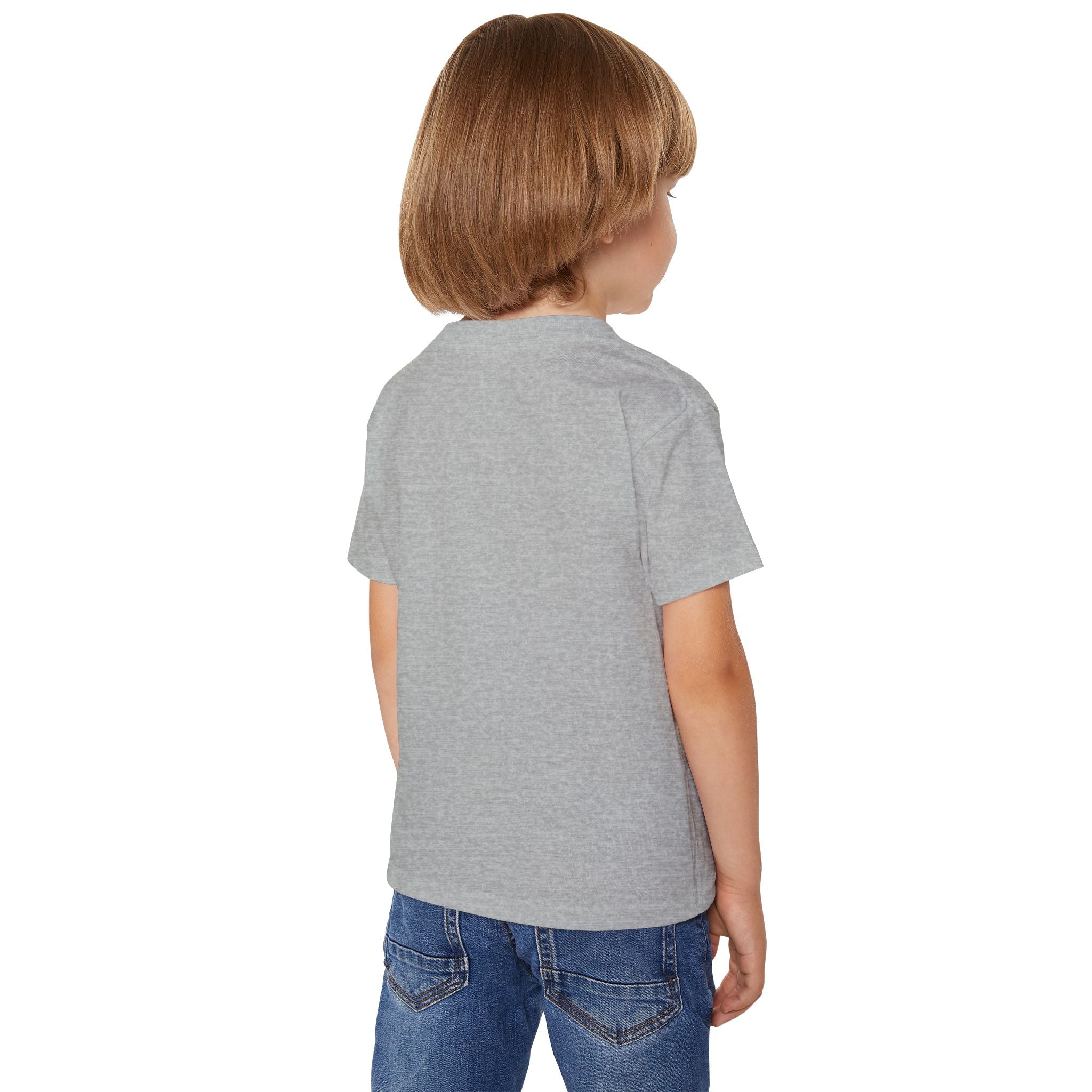 Saved by the Lord Toddler T‑Shirt — Retro 80s Neon Christian Kids Tee