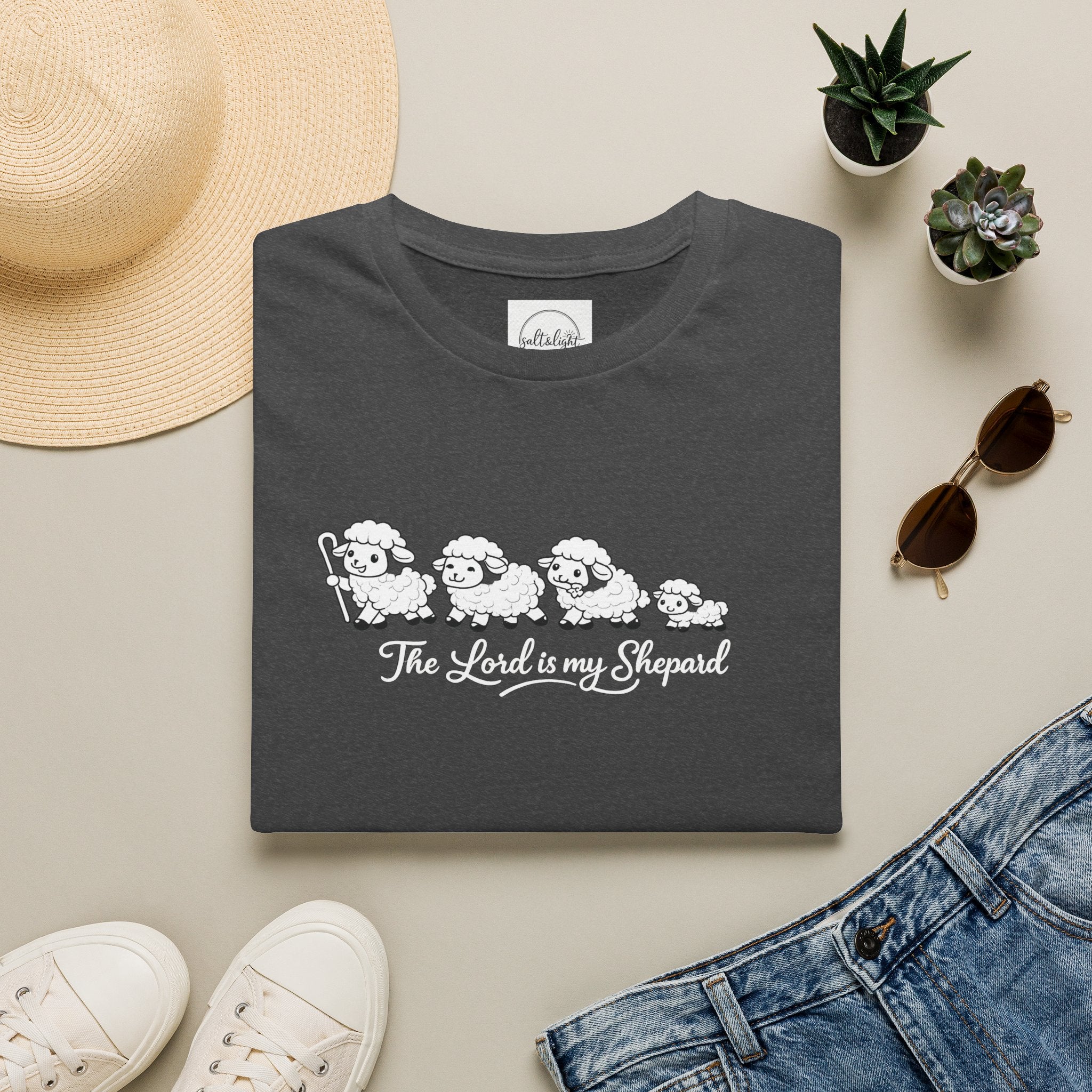 The Lord Is My Shepherd – Psalm 23 Christian Sheep Shirt, Faith Based