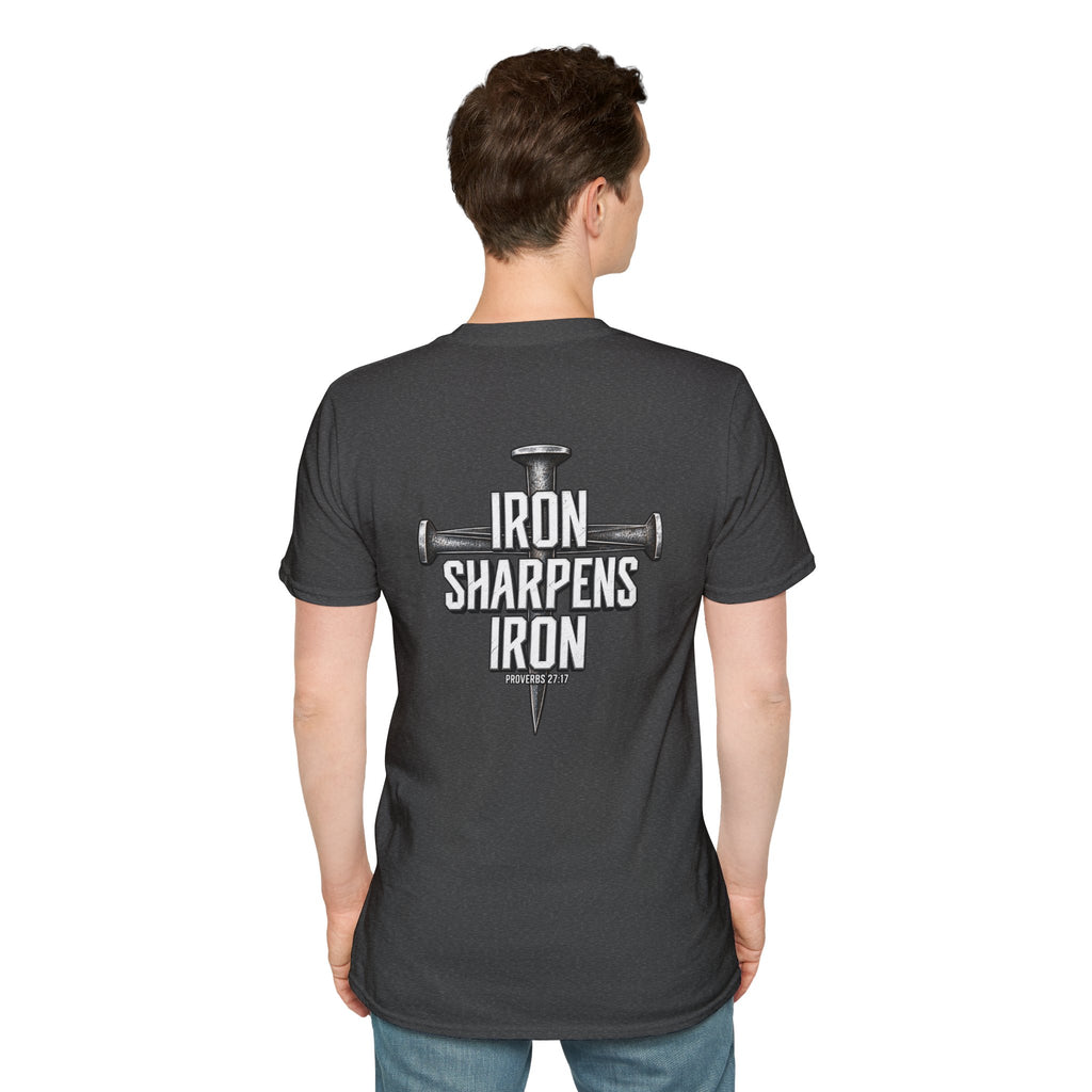 Minimal Cross Nails T-Shirt — Iron Sharpens Iron