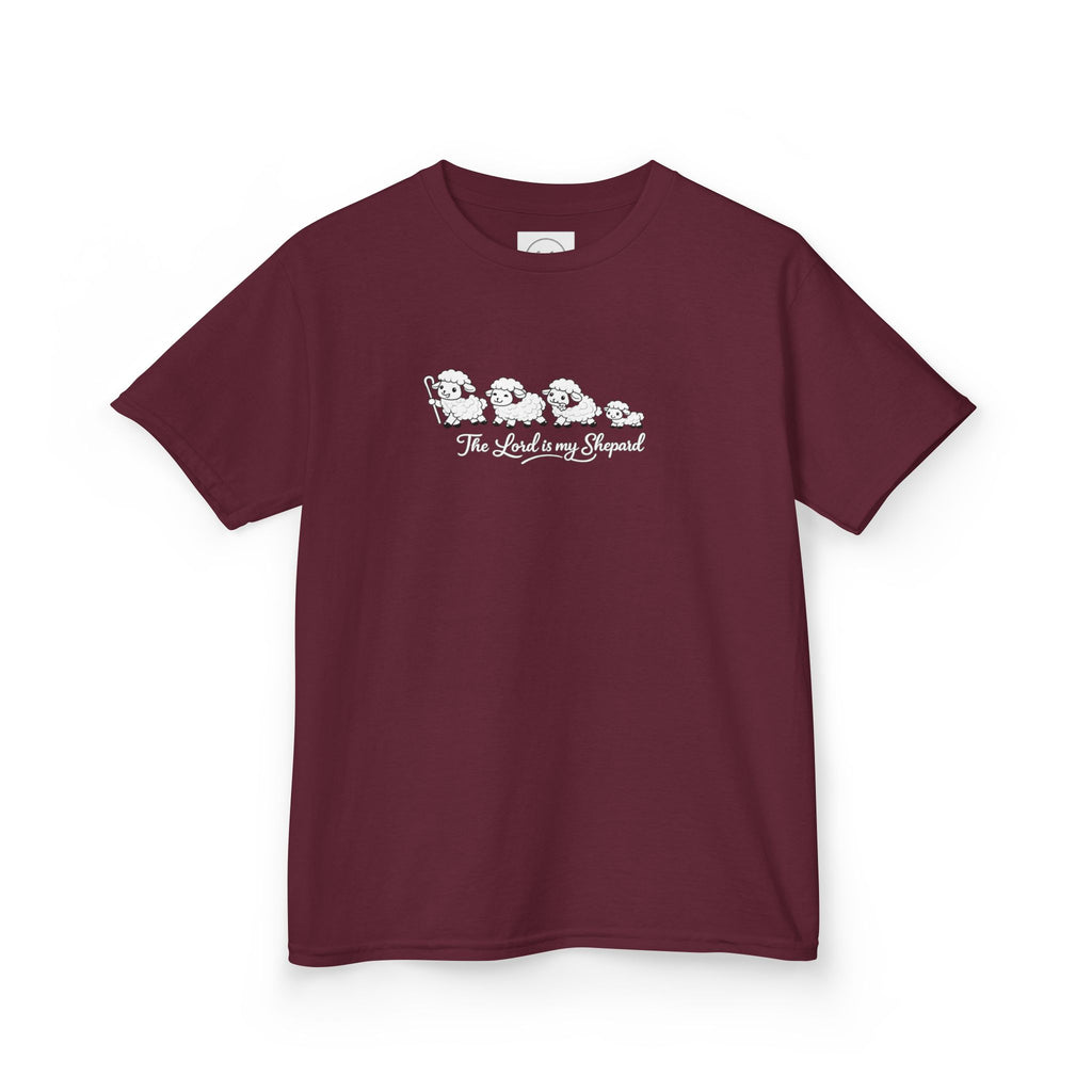 Kids T-Shirt — Cute Line Art Sheep "The Whole Herd"