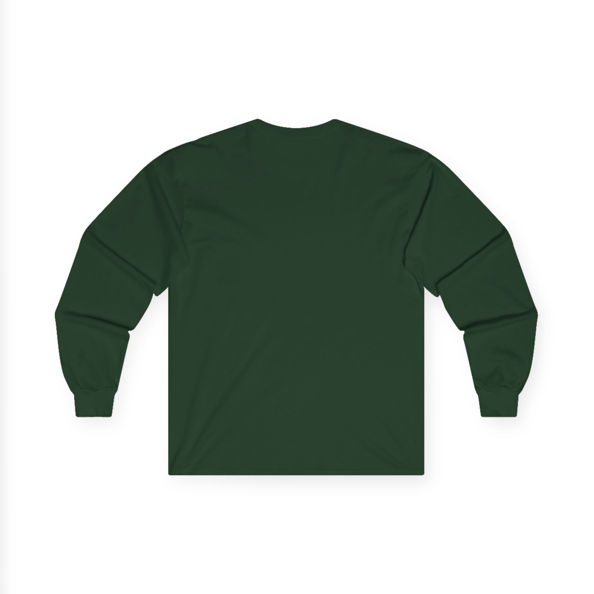 Long Sleeve Tee — "Faith Can Move Mountains" Mountain Graphic
