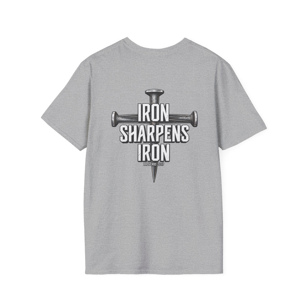 Minimal Cross Nails T-Shirt — Iron Sharpens Iron