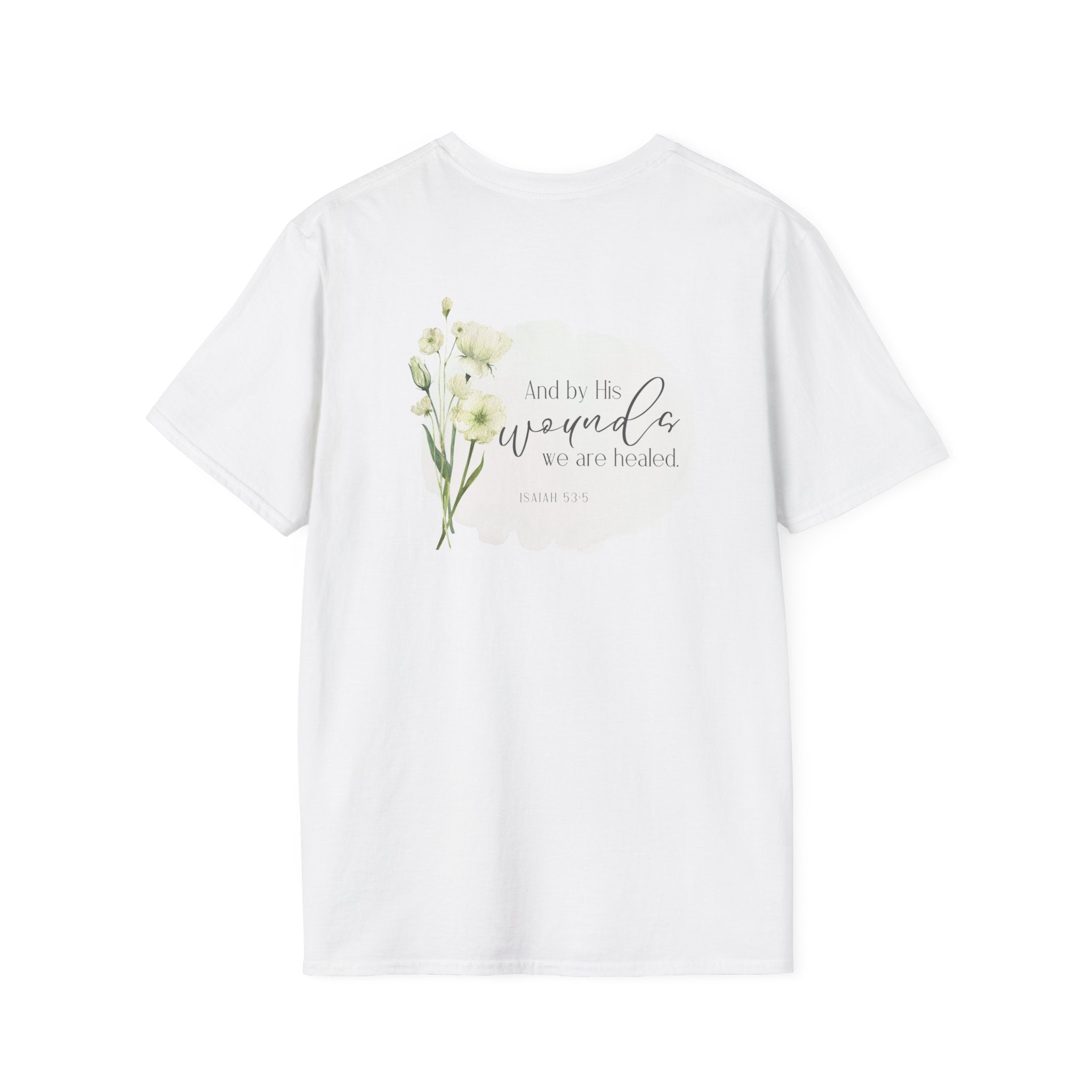 Floral Isiah 43:2 T-Shirt