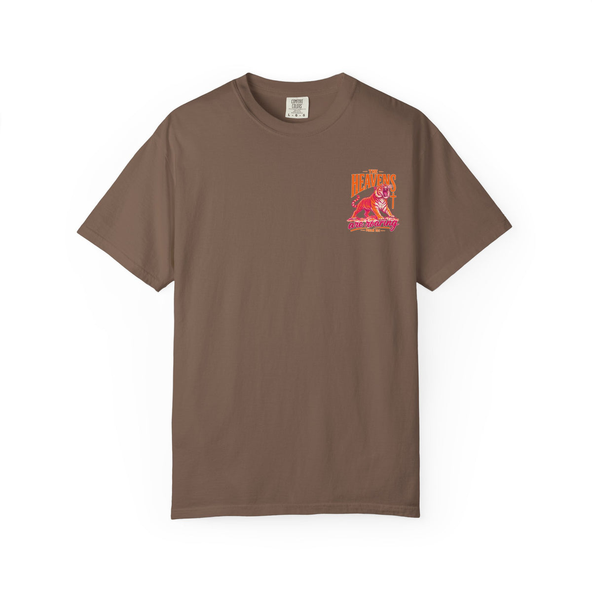 T-Shirt — “The Heavens Are Roaring” Tiger Psalm 19:1 Graphic Tee