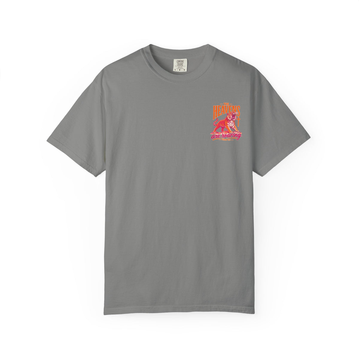 T-Shirt — “The Heavens Are Roaring” Tiger Psalm 19:1 Graphic Tee