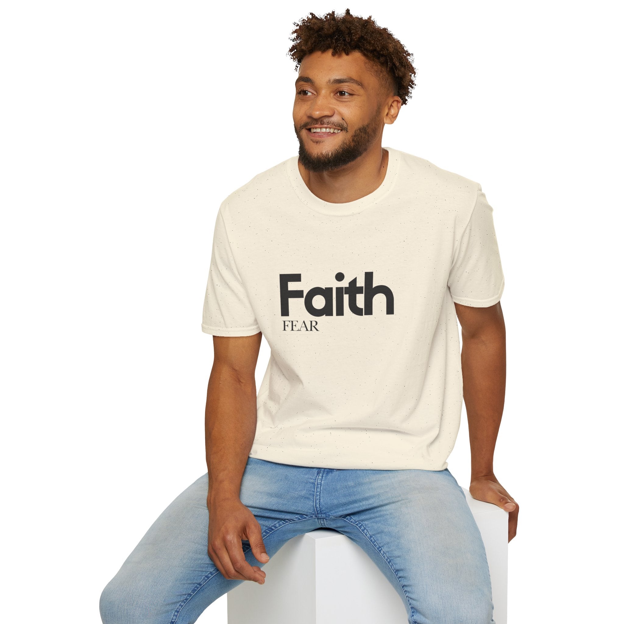 Faith Over Fear T-Shirt — Inspirational Christian Graphic Tee