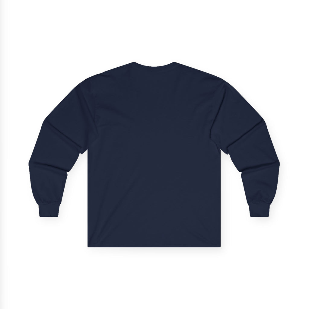Long Sleeve Tee — "Faith Can Move Mountains" Mountain Graphic