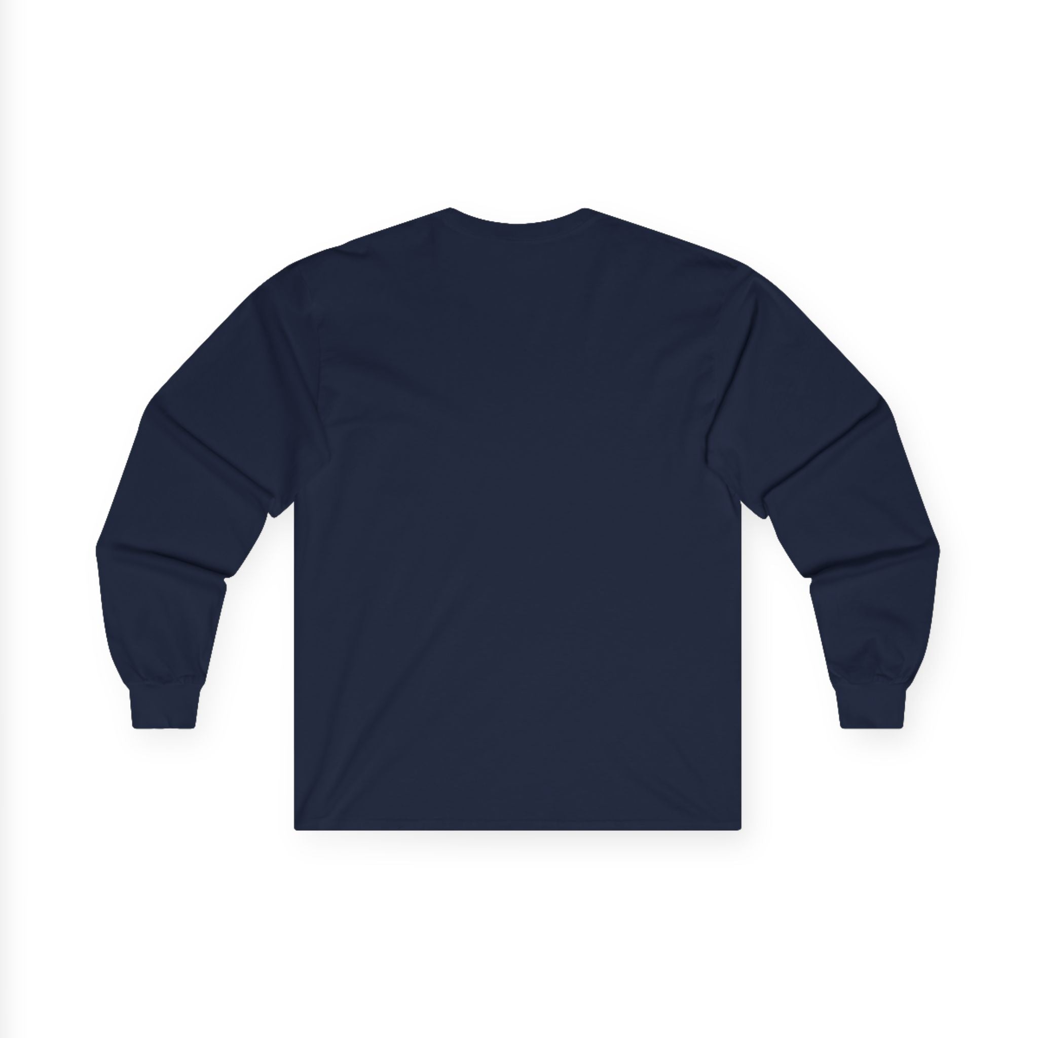 Long Sleeve Tee — "Faith Can Move Mountains" Mountain Graphic