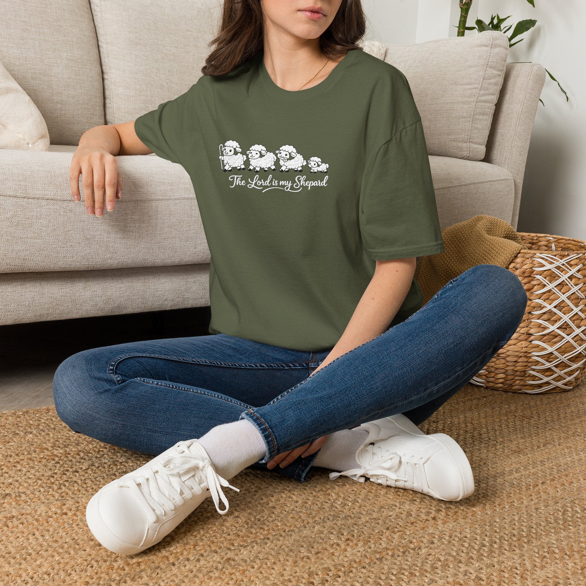 The Lord Is My Shepherd – Psalm 23 Christian Sheep Shirt, Faith Based