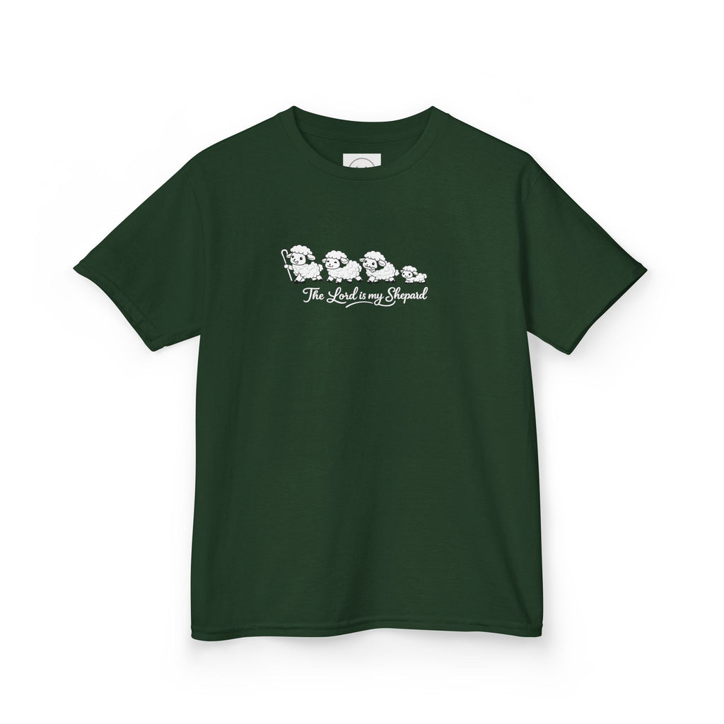 Kids T-Shirt — Cute Line Art Sheep "The Whole Herd"
