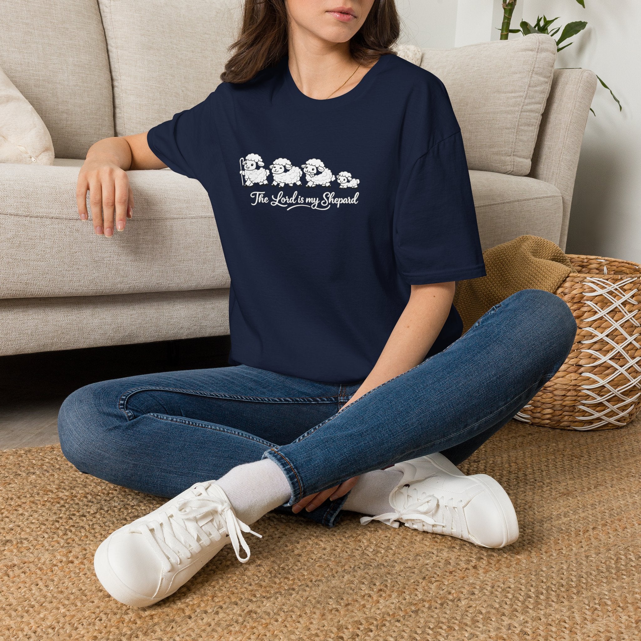 The Lord Is My Shepherd – Psalm 23 Christian Sheep Shirt, Faith Based