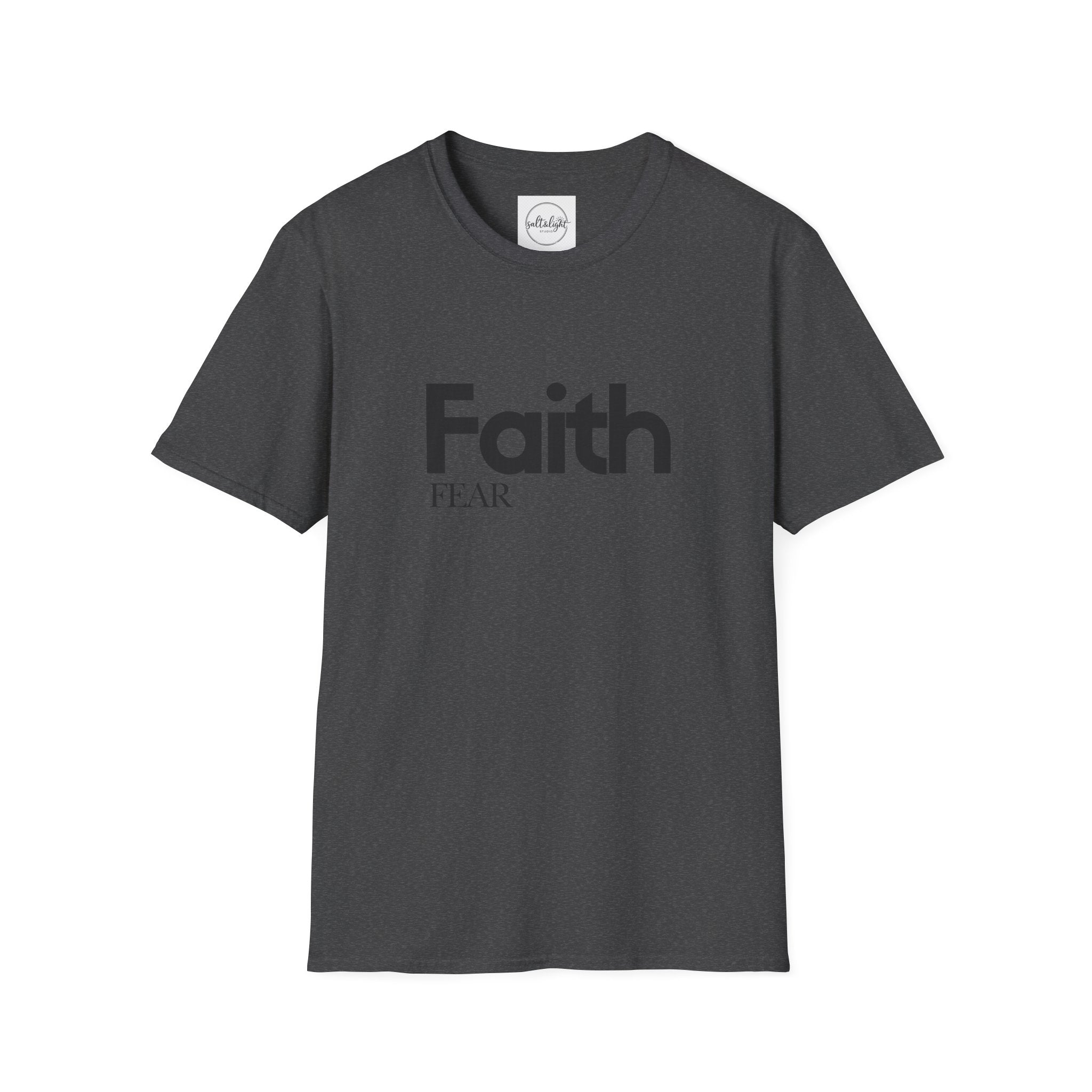 Faith Over Fear T-Shirt — Inspirational Christian Graphic Tee