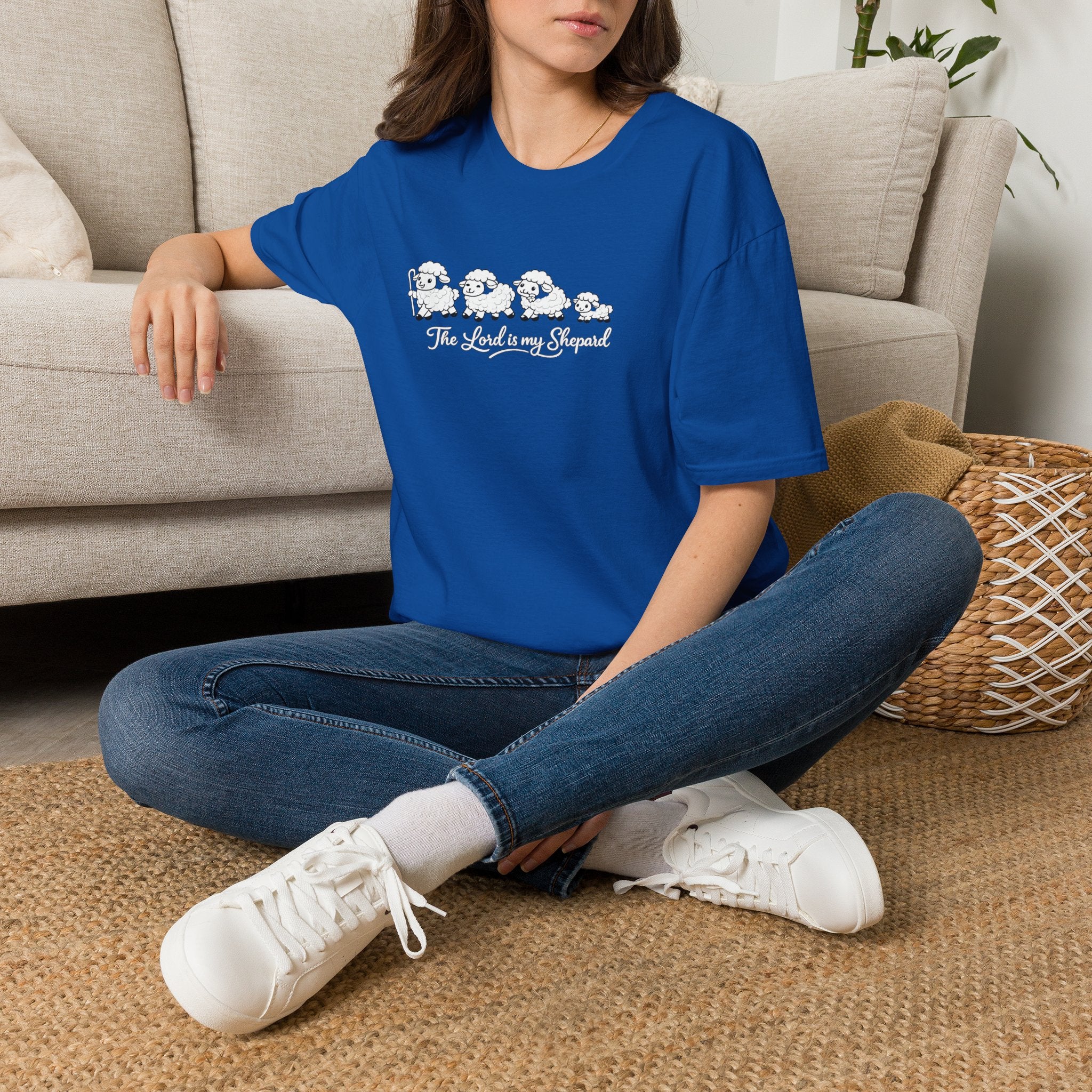 The Lord Is My Shepherd – Psalm 23 Christian Sheep Shirt, Faith Based