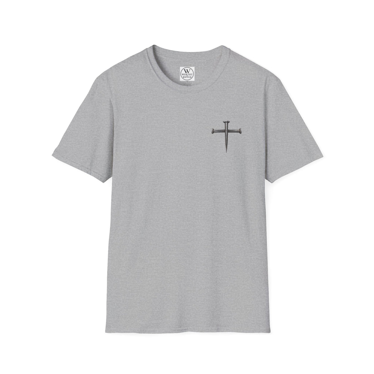 Minimal Cross Nails T-Shirt — Iron Sharpens Iron