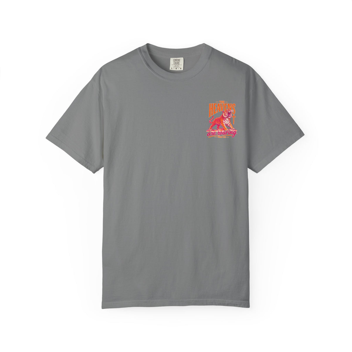 T-Shirt — “The Heavens Are Roaring” Tiger Psalm 19:1 Graphic Tee