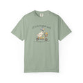 Duck Scooter T-Shirt — "Gf to do kingdom work" Cute Vintage Animal Tee