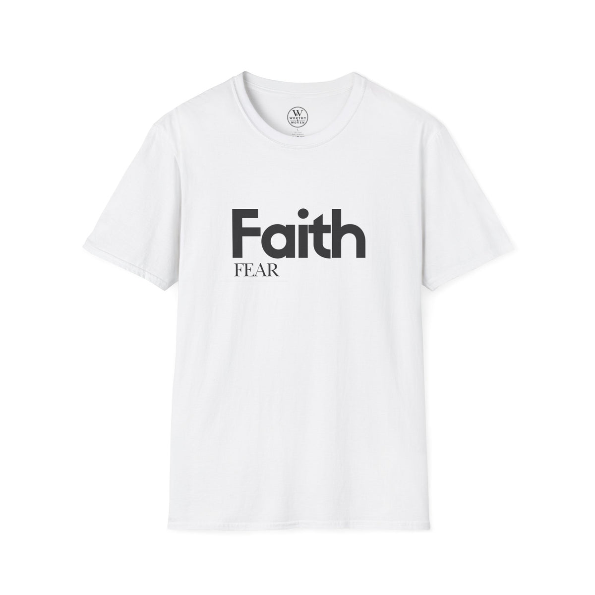 Faith Over Fear T-Shirt — Inspirational Christian Graphic Tee